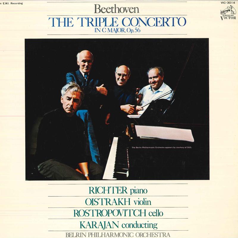LP Record SVIATOSLAV RICHTER, DAVID OISTRAKH, - Beethoven: Triple Concerto Op. 56 VIC3014 VICTOR 1976 Japan Obi Classical Used
LP Record SVIATOSLAV RICHTER, DAVID OISTRAKH, - Beethoven: Triple Concerto Op. 56 VIC3014 VICTOR 1976 Japan Obi Classical Used