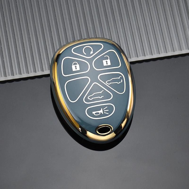 Remote Soft Tpu Shell Fob For Chevrolet Tahoe Suburban Gmc Yukon For Cadillac Escalade Car Key Case Cover Protector Accessories
Remote Soft Tpu Shell Fob For Chevrolet Tahoe Suburban Gmc Yukon For Cadillac Escalade Car Key Case Cover Protector Accessories