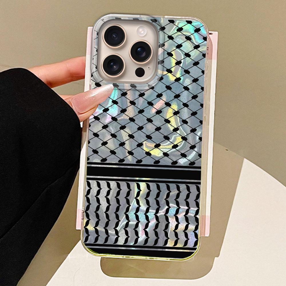 Hattah Keffiyeh Water Texture Phone Case for iphone 16 15 14 7 8 Plus 13 Pro Max X XS XR SE 2022 Apple Back Silicone Cover iPhone 15 білий
Hattah Keffiyeh Water Texture Phone Case for iphone 16 15 14 7 8 Plus 13 Pro Max X XS XR SE 2022 Apple Back Silicone Cover iPhone 15 білий