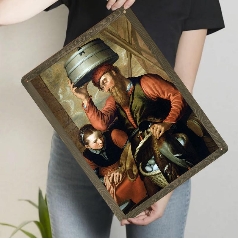 Vintage Farmer and Girl Metal Wall Art European Country Character Decorative Painting for Living Room 20x30cm(7.8x11.8inch)
Vintage Farmer and Girl Metal Wall Art European Country Character Decorative Painting for Living Room 20x30cm(7.8x11.8inch)