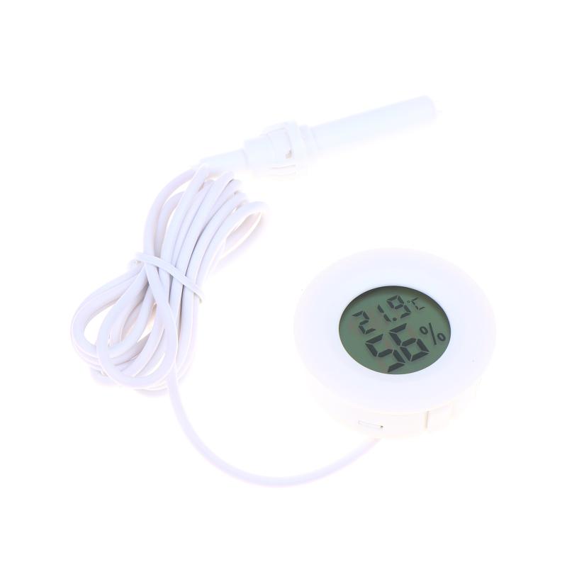 Mini Round Digital Lcd Thermometer And Hygrometer With 1.5M Probe Detection Module Humidity Sensor For Aquarium Pet Acrylic Box білий
Mini Round Digital Lcd Thermometer And Hygrometer With 1.5M Probe Detection Module Humidity Sensor For Aquarium Pet Acrylic Box білий