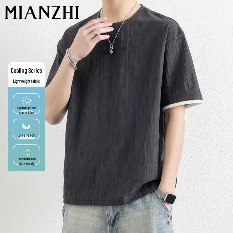 Men s Summer Casual Textured Quick-Dry T-Shirt XL
Men s Summer Casual Textured Quick-Dry T-Shirt XL