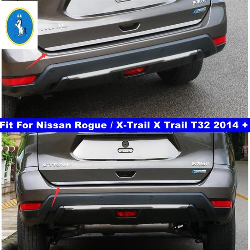 Accessories Rear Trunk Tailgate Trim Door Molding Boot Garnish Strip Lid Cover For Nissan X-Trail X Trail Rogue T32 2017 -
Accessories Rear Trunk Tailgate Trim Door Molding Boot Garnish Strip Lid Cover For Nissan X-Trail X Trail Rogue T32 2017 -