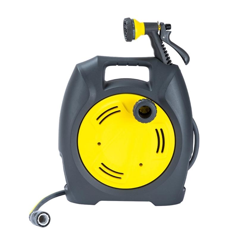 Garden Retractable Hose Reels Storage Rack for Garden Watering Car Washing Pet лимонно-желтый
Garden Retractable Hose Reels Storage Rack for Garden Watering Car Washing Pet лимонно-желтый