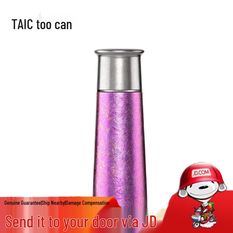 TAIC Pro Titanium Insulated Water Bottle with Filter, 420ml
TAIC Pro Titanium Insulated Water Bottle with Filter, 420ml