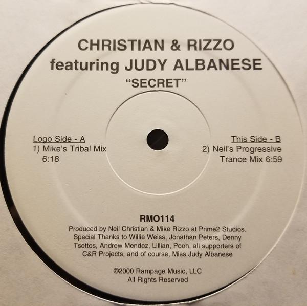 12inch Record CHRISTIAN & RIZZO - Secret RM0114 Rampage 2000 US Dance & Electronica Used
12inch Record CHRISTIAN & RIZZO - Secret RM0114 Rampage 2000 US Dance & Electronica Used