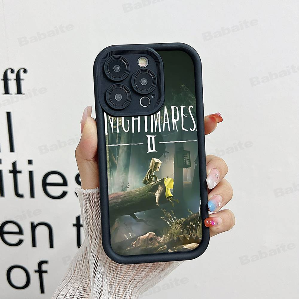 Hot Game L-Little Adventure Nightmares Silicone Soft Phone Case For IPhone 17 16 15 14 Plus 13 12 Mini 11 Black Cover iPhone 15 plus
Hot Game L-Little Adventure Nightmares Silicone Soft Phone Case For IPhone 17 16 15 14 Plus 13 12 Mini 11 Black Cover iPhone 15 plus