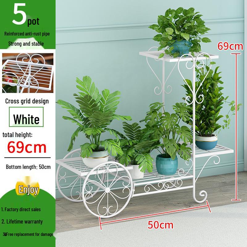 Suolunuo Iron Plant Stand for Indoor/Outdoor Gardening - Perfect for Bedroom, Living Room, Sunroom, Balcony, and Pothos.
Suolunuo Iron Plant Stand for Indoor/Outdoor Gardening - Perfect for Bedroom, Living Room, Sunroom, Balcony, and Pothos.