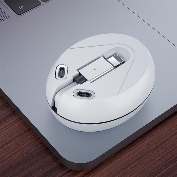 Retractable Magnetic 3-in-1 Charging Cable for Android, USB-C, and Apple Devices
Retractable Magnetic 3-in-1 Charging Cable for Android, USB-C, and Apple Devices