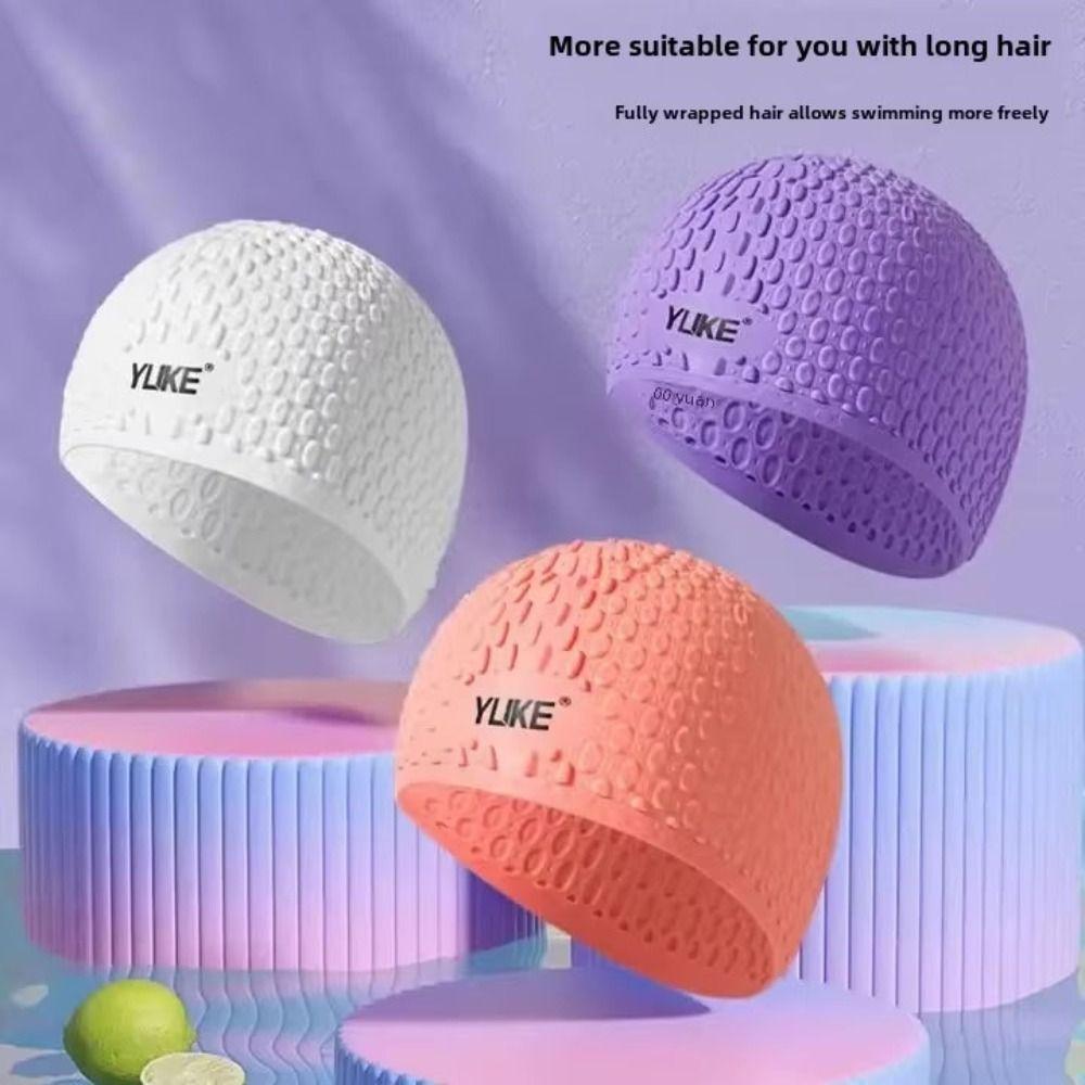 Solid Color Children s Swim Cap Quick-Drying Swimming Hat Silicone Swimming Cap Long Hair синій
Solid Color Children s Swim Cap Quick-Drying Swimming Hat Silicone Swimming Cap Long Hair синій