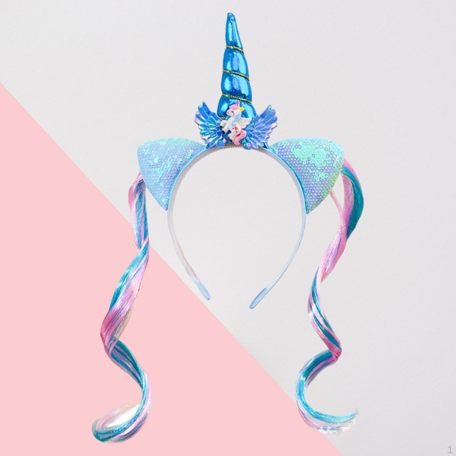 Симпатичний головний убір з пов язкою на голову Головний убір для вечірки на день народження, фестиваль Хелловін blue
Симпатичний головний убір з пов язкою на голову Головний убір для вечірки на день народження, фестиваль Хелловін blue