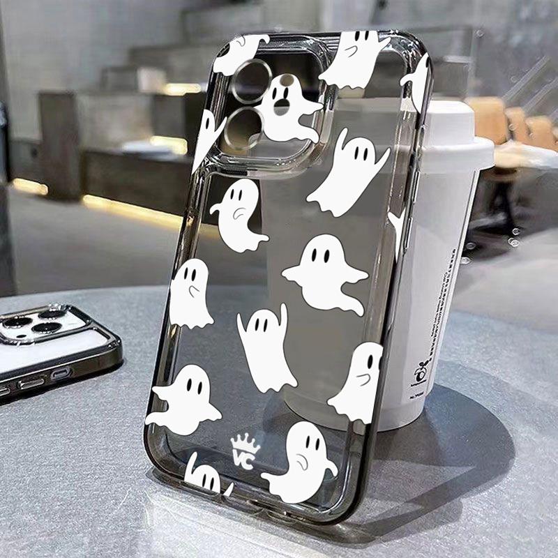 Cartoon Halloween Phone Case for iPhone 15 14 13 12 11 Pro Max Mini 7 8 Plus SE XS X XR Cover Ghost Fundas for iPhone 16 Case For iPhone 16 Plus
Cartoon Halloween Phone Case for iPhone 15 14 13 12 11 Pro Max Mini 7 8 Plus SE XS X XR Cover Ghost Fundas for iPhone 16 Case For iPhone 16 Plus