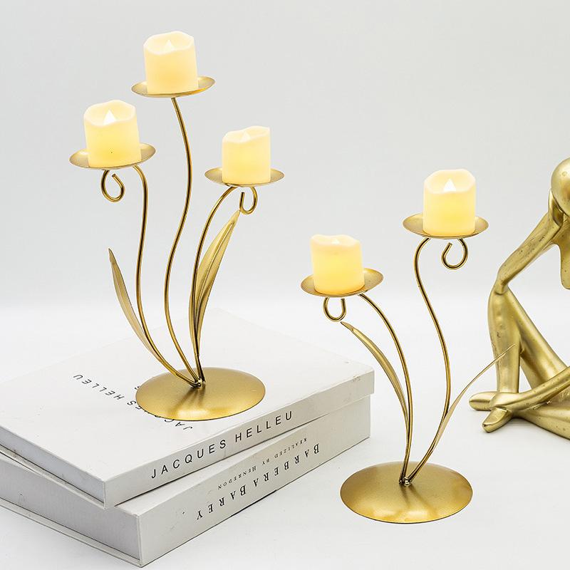 1PC Tulip-shaped Party Decor Metal Creative Candle Holder Gold Flower Stand Engagement Housewarming Gift Multi-Head
1PC Tulip-shaped Party Decor Metal Creative Candle Holder Gold Flower Stand Engagement Housewarming Gift Multi-Head