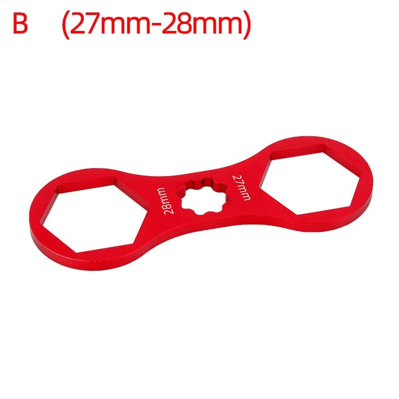 Durable Ultralight Aluminum Front Fork Wrench for Suntour XCM/XCR/XCT/RST Mountain Bike Fork CAP Spanner Disassembly Repair Tool
Durable Ultralight Aluminum Front Fork Wrench for Suntour XCM/XCR/XCT/RST Mountain Bike Fork CAP Spanner Disassembly Repair Tool