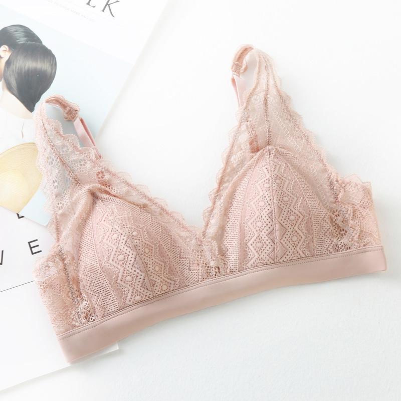 Сексуальный кружевной треугольный бюстгальтер из шелка тутового дерева - Удобное французское нижнее белье с регулируемыми бретелями 2XL розовый
Сексуальный кружевной треугольный бюстгальтер из шелка тутового дерева - Удобное французское нижнее белье с регулируемыми бретелями 2XL розовый