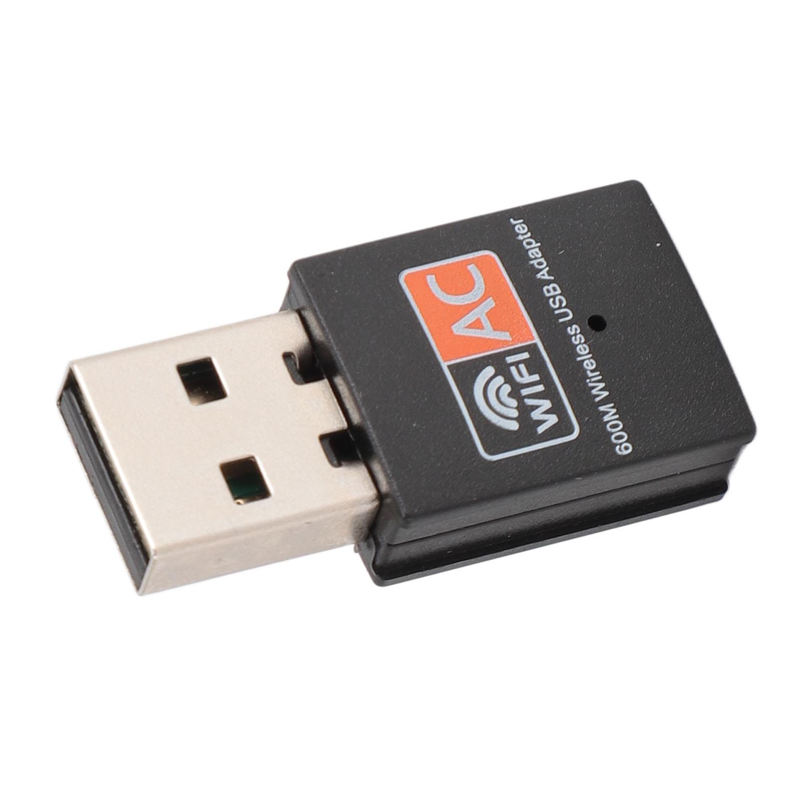 AC600 USB WiFi адаптер для ПК Нано Підтримка 802.11ac 2.4G 5G Дводіапазонний Бездротовий Мережевий Трансивер
AC600 USB WiFi адаптер для ПК Нано Підтримка 802.11ac 2.4G 5G Дводіапазонний Бездротовий Мережевий Трансивер