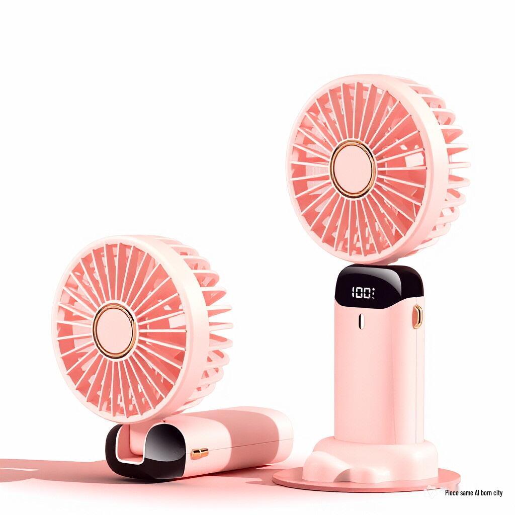 Rechargeable Portable Mini Fan with Digital Display & Lanyard for Neck/Waist, Ideal for Students & Outdoor Use Rechargeable with Battery (Includes Lanyard) рожевий
Rechargeable Portable Mini Fan with Digital Display & Lanyard for Neck/Waist, Ideal for Students & Outdoor Use Rechargeable with Battery (Includes Lanyard) рожевий
