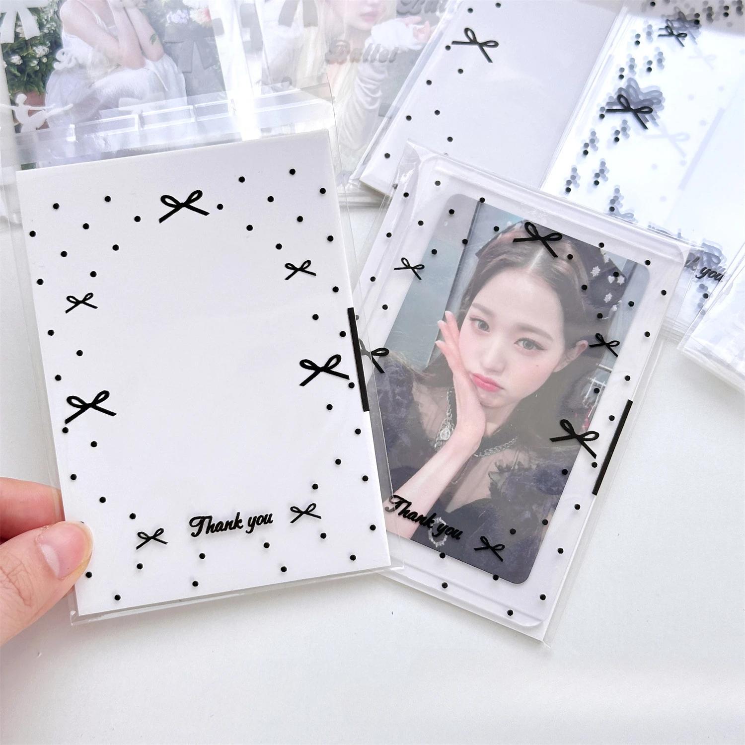 50pc Cute Cat Self Adhesive Bag Cartoon Kpop Photo Card Holder Idol Photo Protective Display Sleeves Kawaii Stationery Kids Gift
50pc Cute Cat Self Adhesive Bag Cartoon Kpop Photo Card Holder Idol Photo Protective Display Sleeves Kawaii Stationery Kids Gift