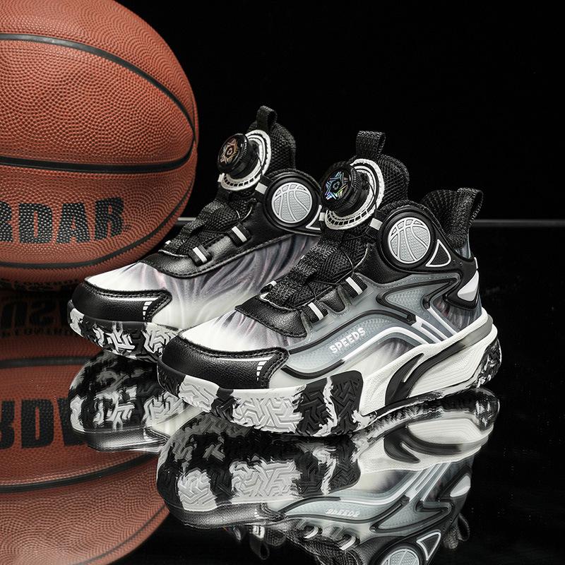 Boys Waterproof Leather Basketball Shoes, 2025 Autumn/Winter: Soft Sole, Friction Sound, Durable and Wear-Resistant Sports Running Shoes. 40
Boys Waterproof Leather Basketball Shoes, 2025 Autumn/Winter: Soft Sole, Friction Sound, Durable and Wear-Resistant Sports Running Shoes. 40