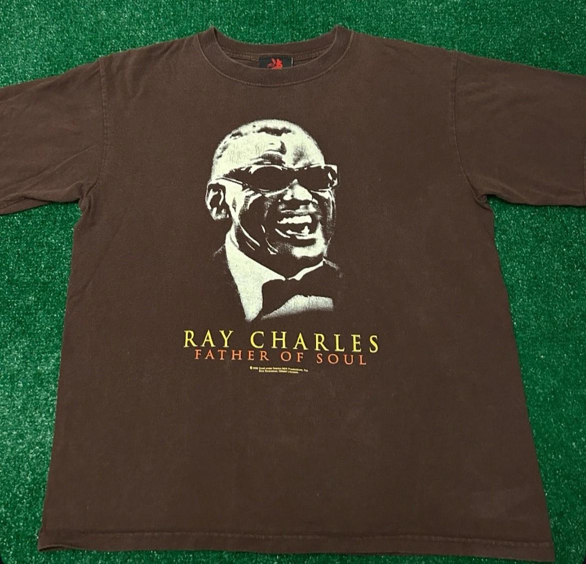Vintage Ray Charles Father Of Soul 2005 VTG Shirt Mens Size Medium Music Tee L
Vintage Ray Charles Father Of Soul 2005 VTG Shirt Mens Size Medium Music Tee L