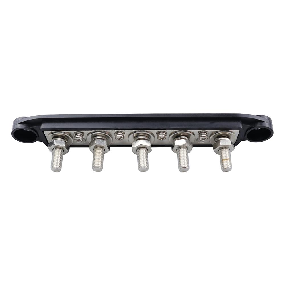 M8 5 Stud Bus Bar 48V 100A Battery Power Distribution Block Terminal Studs Busbar Powerterminal Block For RV Boat Acesssories чорний
M8 5 Stud Bus Bar 48V 100A Battery Power Distribution Block Terminal Studs Busbar Powerterminal Block For RV Boat Acesssories чорний
