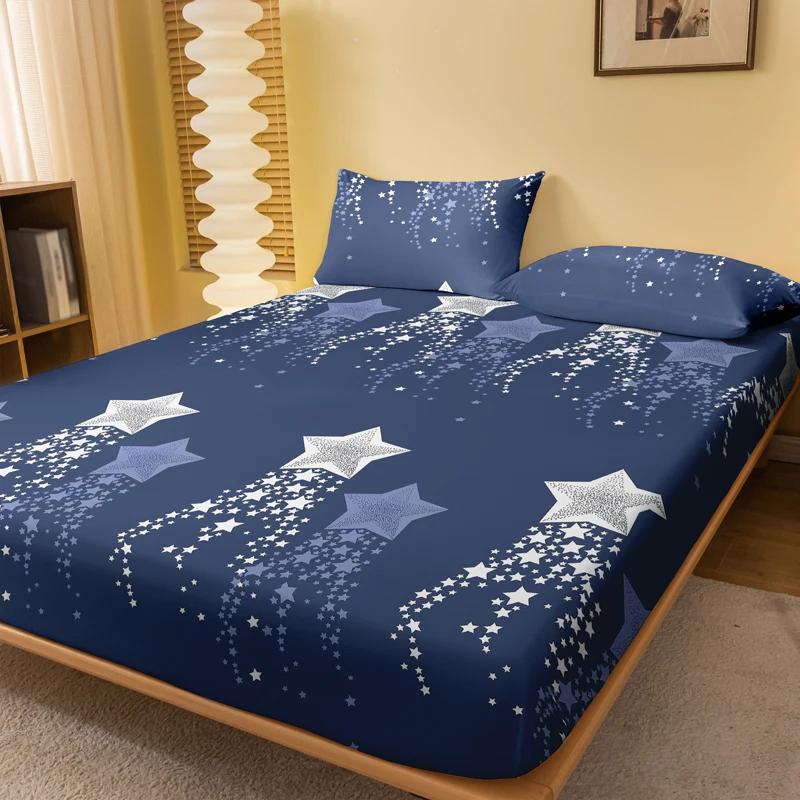 1 Simple Modern Pentagram Geometry Printed Matte Fitted Sheet, Bedroom Printed Bed Cover, Bedding (Excluding Pillowcases) 71x132cm
1 Simple Modern Pentagram Geometry Printed Matte Fitted Sheet, Bedroom Printed Bed Cover, Bedding (Excluding Pillowcases) 71x132cm
