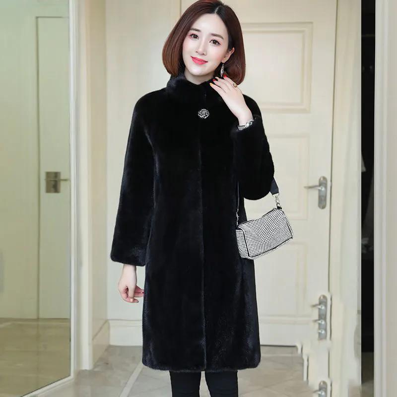 WTEMPO Теплые пальто средней длины с отложным воротником, однотонные женские толстые теплые осенне-зимние тренчи большого размера 3XL чёрный
WTEMPO Теплые пальто средней длины с отложным воротником, однотонные женские толстые теплые осенне-зимние тренчи большого размера 3XL чёрный