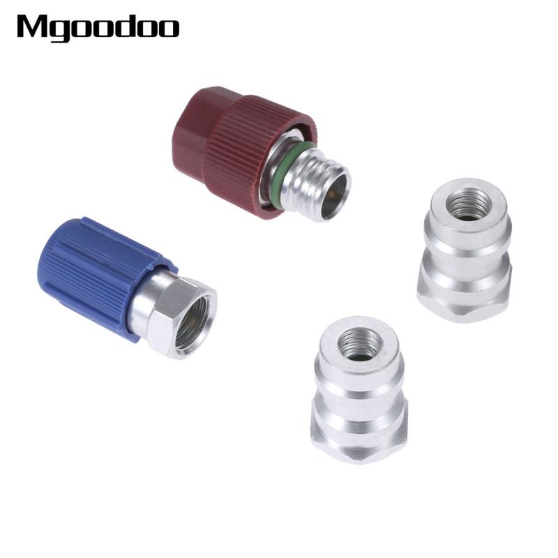 6Pc AC 3/8 7/16 R12 R22 To R134a Retrofit Parts Kit Conversion Adapter Valve Fitting W/ Caps Valves Core Air-conditioning Part
6Pc AC 3/8 7/16 R12 R22 To R134a Retrofit Parts Kit Conversion Adapter Valve Fitting W/ Caps Valves Core Air-conditioning Part
