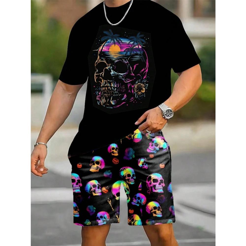 Summer New Men s Short-Sleeved Shorts Set with 3D Pattern Printing for Street Casual Fashion Comfortable and Soft 6XL
Summer New Men s Short-Sleeved Shorts Set with 3D Pattern Printing for Street Casual Fashion Comfortable and Soft 6XL
