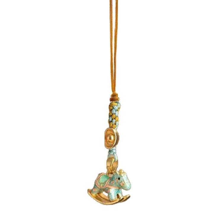 2026 Year Rocking Horse Charm Keychain Ornament For Keys or Phone Decoration Copper Pendant Wallet Charm зелений
2026 Year Rocking Horse Charm Keychain Ornament For Keys or Phone Decoration Copper Pendant Wallet Charm зелений