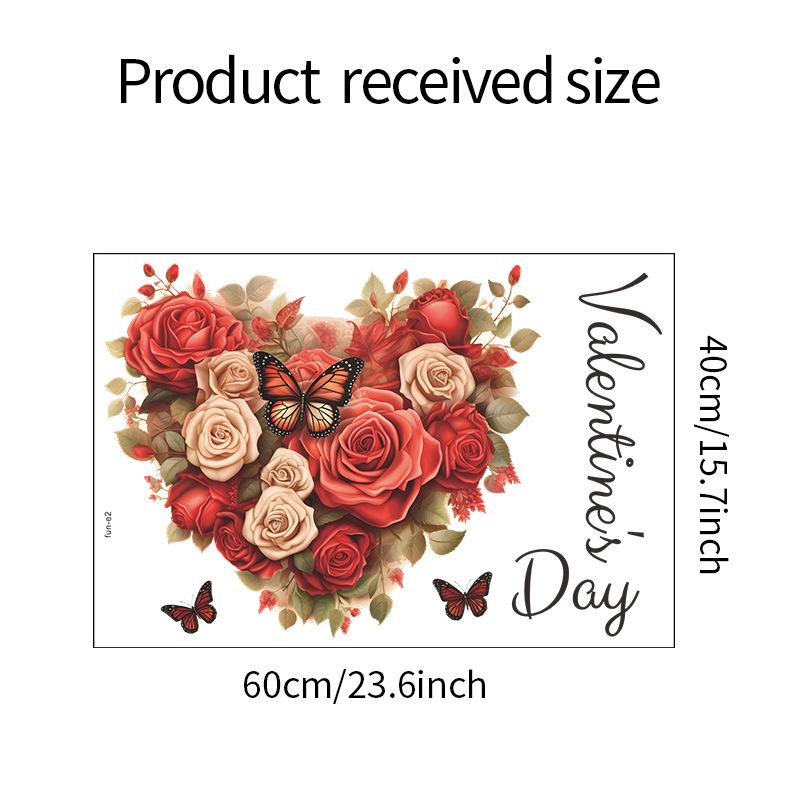 День святого Валентина Роза Бабочка Спальня Гостиная Украшения Стены Наклейки На Стены 40*60CM/fun-e2
День святого Валентина Роза Бабочка Спальня Гостиная Украшения Стены Наклейки На Стены 40*60CM/fun-e2