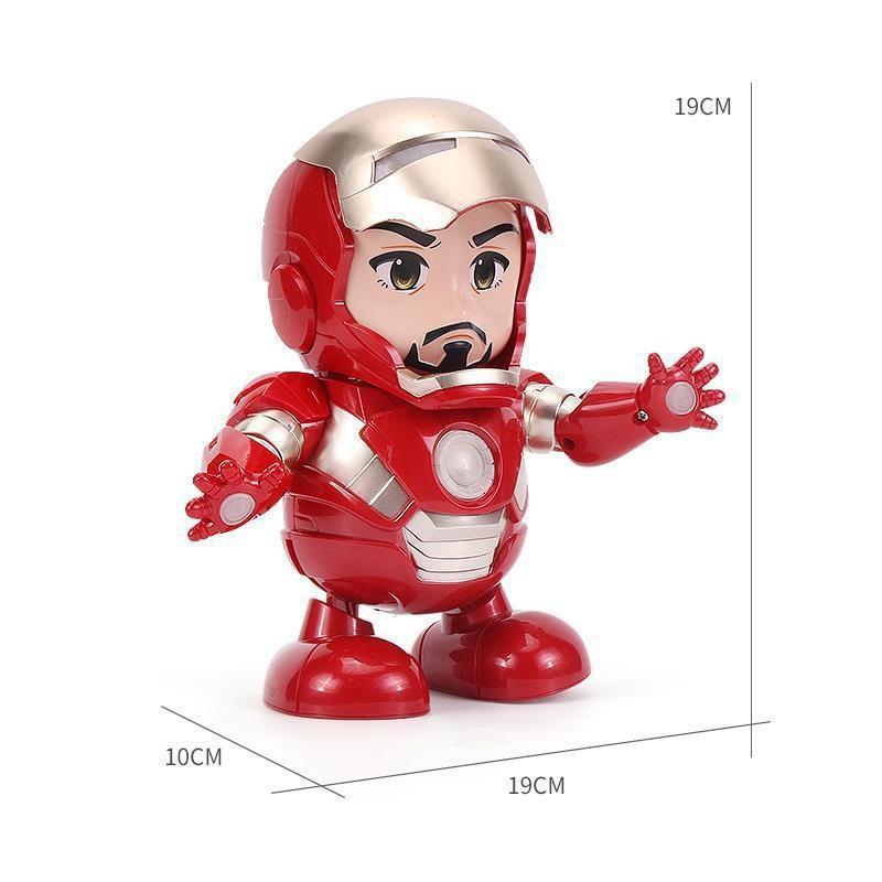 Explosions of New Dancing Iron Man Toys Flip Singing Swing Electric Dancing Robot. Anime Figure Anime Decoration 10cm
Explosions of New Dancing Iron Man Toys Flip Singing Swing Electric Dancing Robot. Anime Figure Anime Decoration 10cm