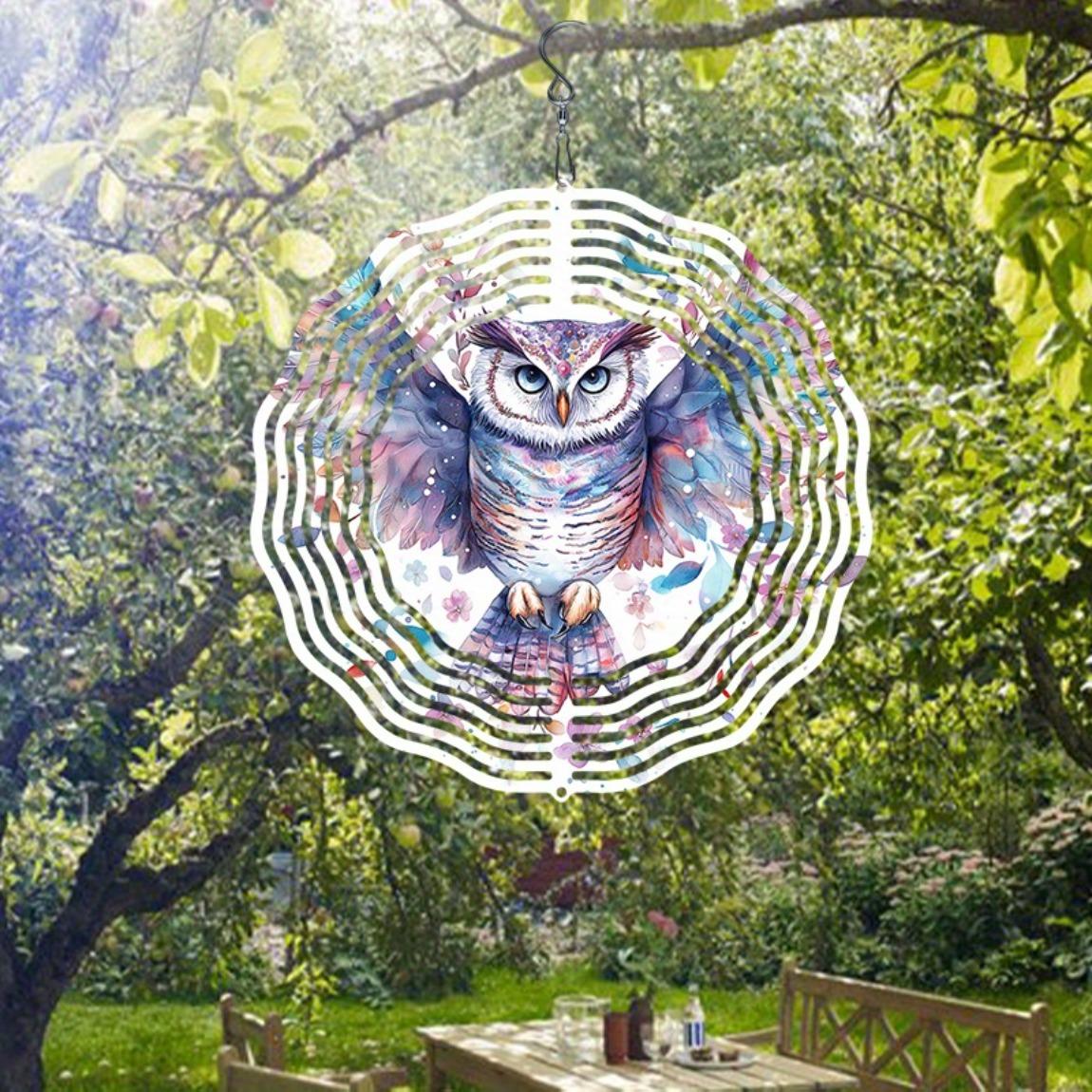 Colorful Owl Pattern 3D Metal Wind Chime Outdoor Hanging Decor Garden Art Gift for Home Wedding Birthday Christmas Holiday
Colorful Owl Pattern 3D Metal Wind Chime Outdoor Hanging Decor Garden Art Gift for Home Wedding Birthday Christmas Holiday