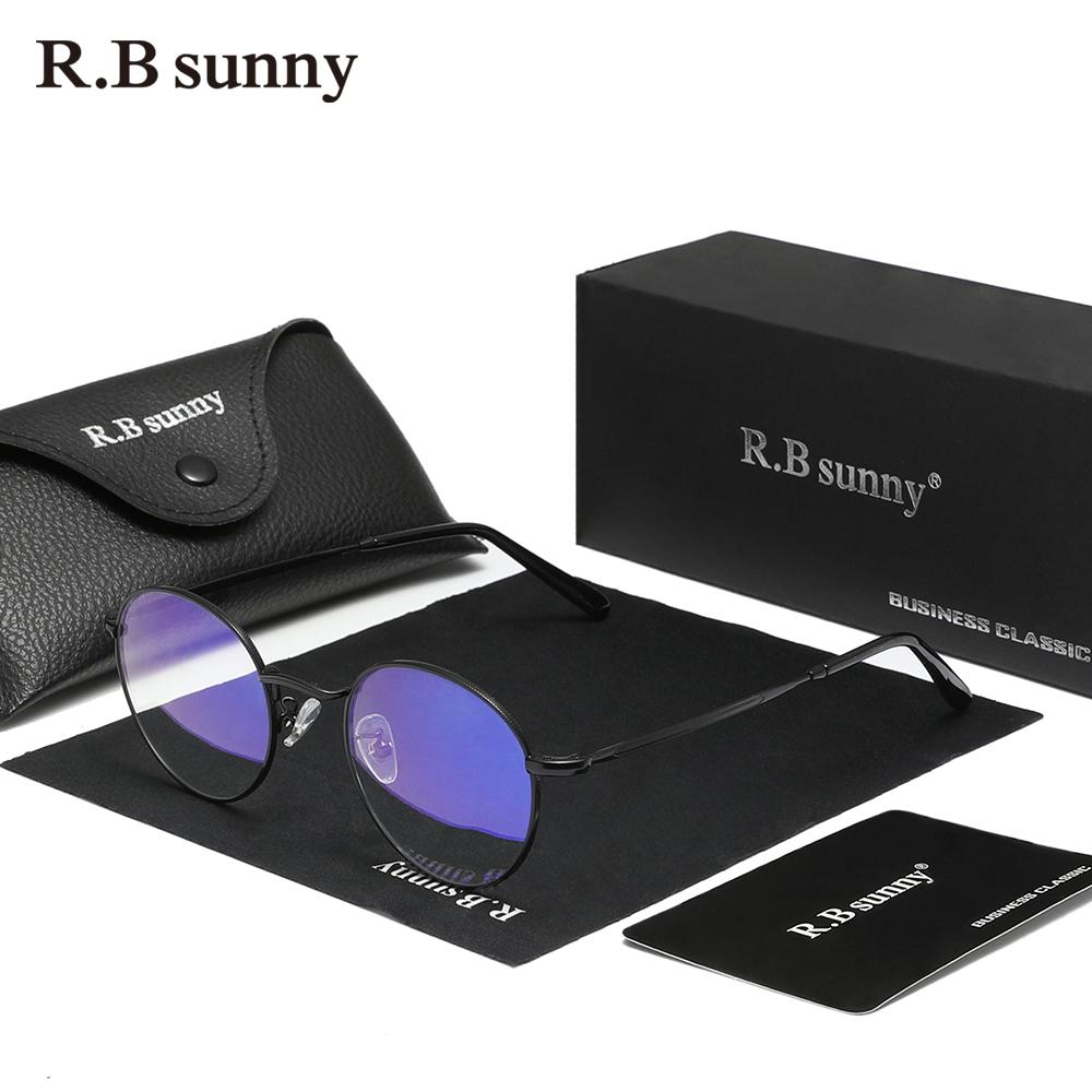 RBsunny Anti Blue Light Glasses Women Men Classic Eyeglasses Frames Прозрачные линзы Круглая оправа из сплава Blue Ray Blocking Glasse
RBsunny Anti Blue Light Glasses Women Men Classic Eyeglasses Frames Прозрачные линзы Круглая оправа из сплава Blue Ray Blocking Glasse