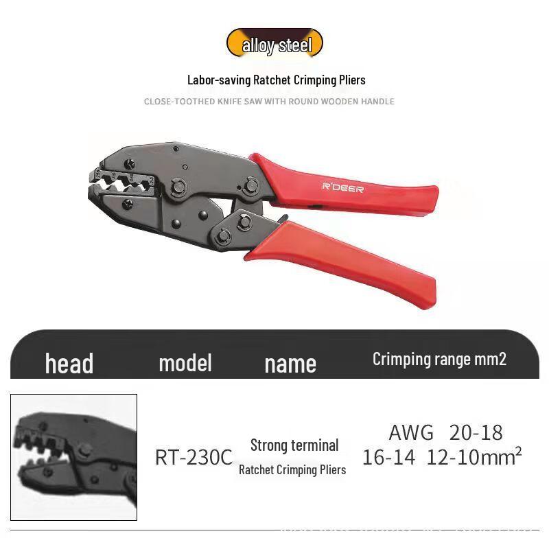 Bayou Hexagonal Coaxial Cable Ratchet Crimping Pliers CN plug (adapter included)
Bayou Hexagonal Coaxial Cable Ratchet Crimping Pliers CN plug (adapter included)
