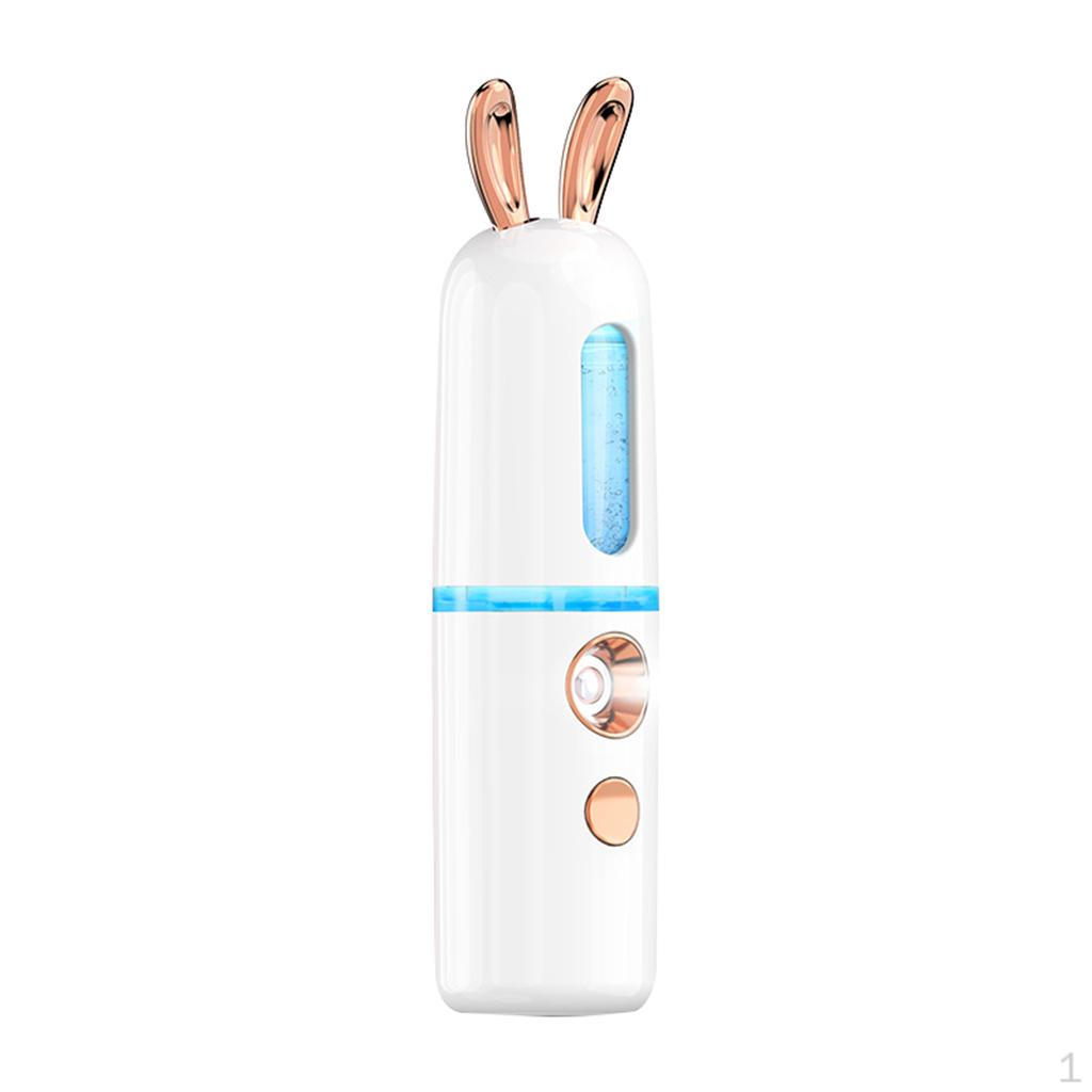 Handheld Water Mist Spray USB For Body, Cute Shape Rabbit - White
Handheld Water Mist Spray USB For Body, Cute Shape Rabbit - White