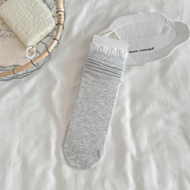 Spring and Summer Lightweight Children s Ballet-style Lace-Up Mid-Calf Socks in Solid Colors - Simple and Stylish, Perfect for All Occasions 1 pair світло-сірий колір
Spring and Summer Lightweight Children s Ballet-style Lace-Up Mid-Calf Socks in Solid Colors - Simple and Stylish, Perfect for All Occasions 1 pair світло-сірий колір