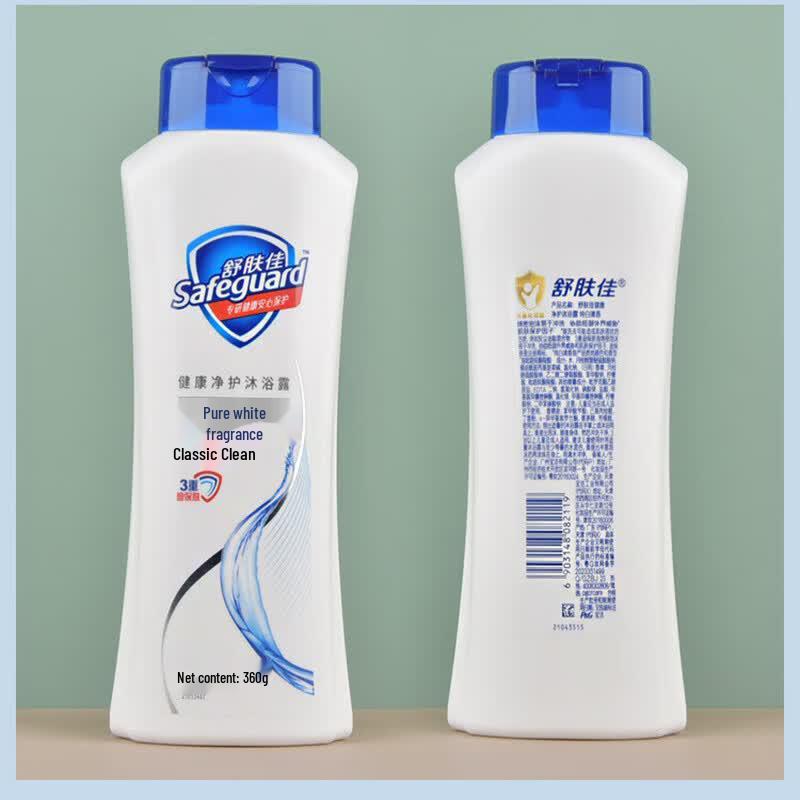 Safeguard Pure White Fresh Scent Body Wash 360g
Safeguard Pure White Fresh Scent Body Wash 360g