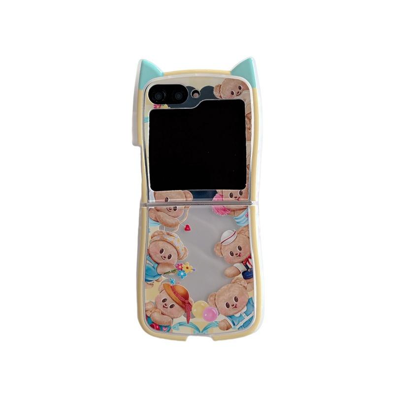 Kawaii Cartoon Yellow Bear Phone Case For Samsung Galaxy Z Flip 7 6 5 4 3 ZFlip6 ZFlip5 Cover with Ring Chain Shockproof Cases For Z Flip 7
Kawaii Cartoon Yellow Bear Phone Case For Samsung Galaxy Z Flip 7 6 5 4 3 ZFlip6 ZFlip5 Cover with Ring Chain Shockproof Cases For Z Flip 7