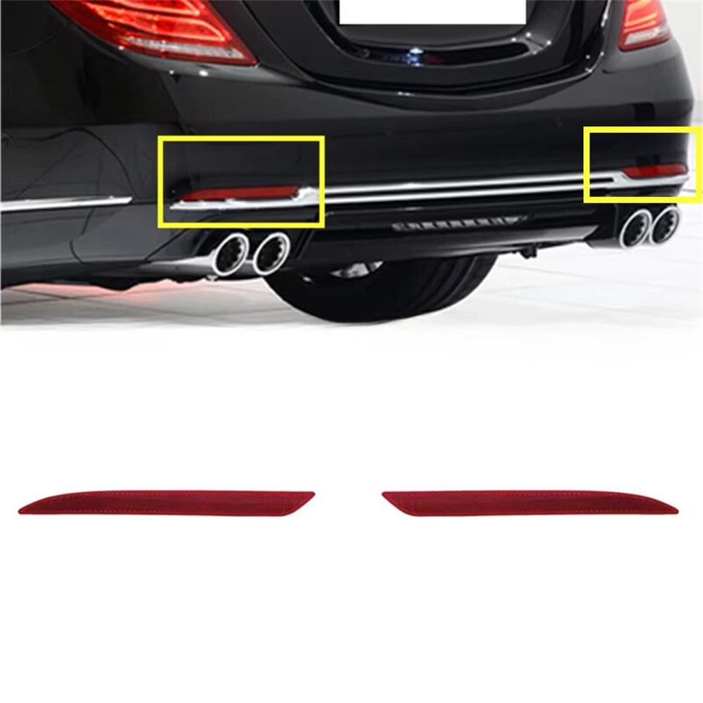 2pcs Rear Right +Left Bumper Reflector Light For Mercedes Benz S Class W222 AMG
2pcs Rear Right +Left Bumper Reflector Light For Mercedes Benz S Class W222 AMG