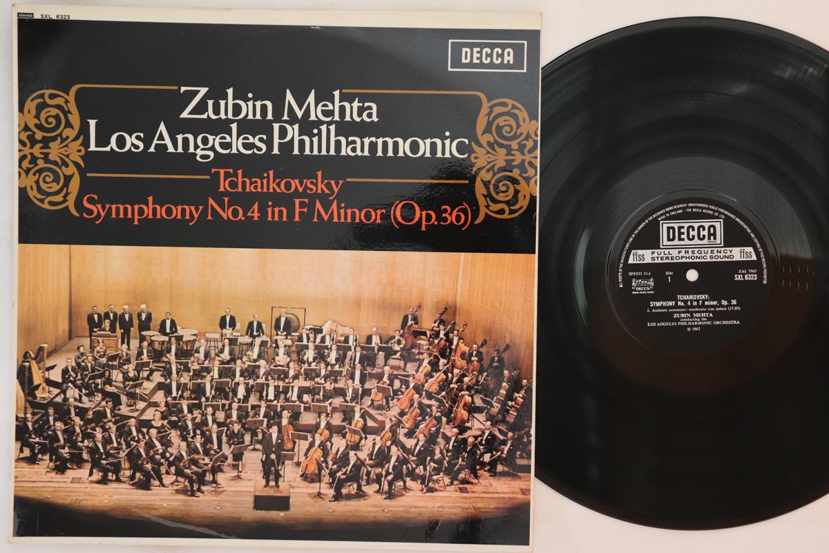 LP Record ZUBIN MEHTA, LOS ANGELES PHILHARMON - Tchaikovsky Symphony No.4 In F Mino SXL6323 DECCA 1968 UK Classical Used
LP Record ZUBIN MEHTA, LOS ANGELES PHILHARMON - Tchaikovsky Symphony No.4 In F Mino SXL6323 DECCA 1968 UK Classical Used