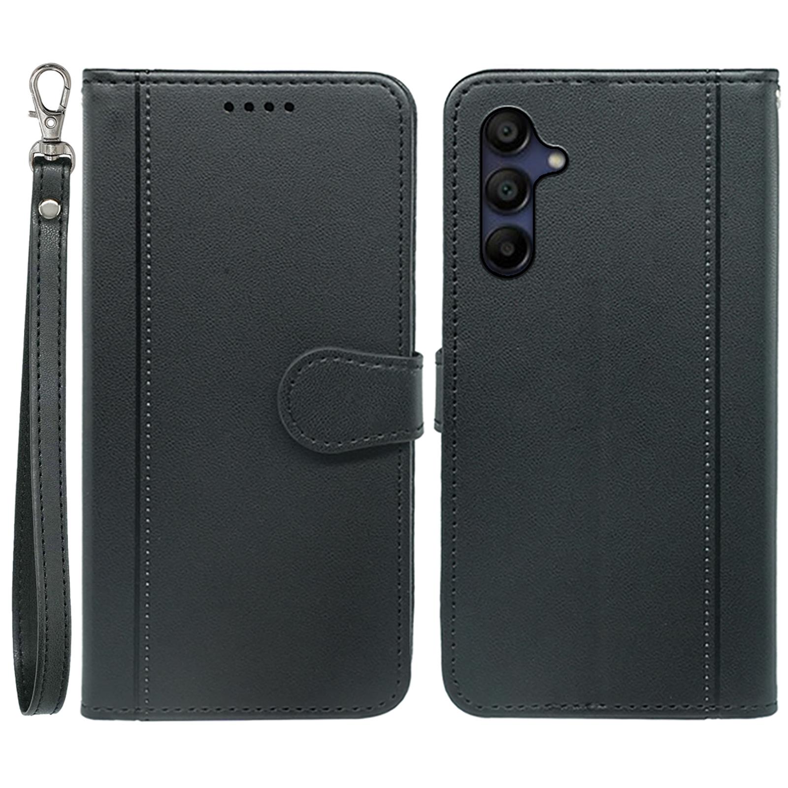 Для Samsung Galaxy A36 5G/A56 5G Чохол-гаманець Магнітна застібка Шкіряний чохол для телефону з ремінцем Black
Для Samsung Galaxy A36 5G/A56 5G Чохол-гаманець Магнітна застібка Шкіряний чохол для телефону з ремінцем Black