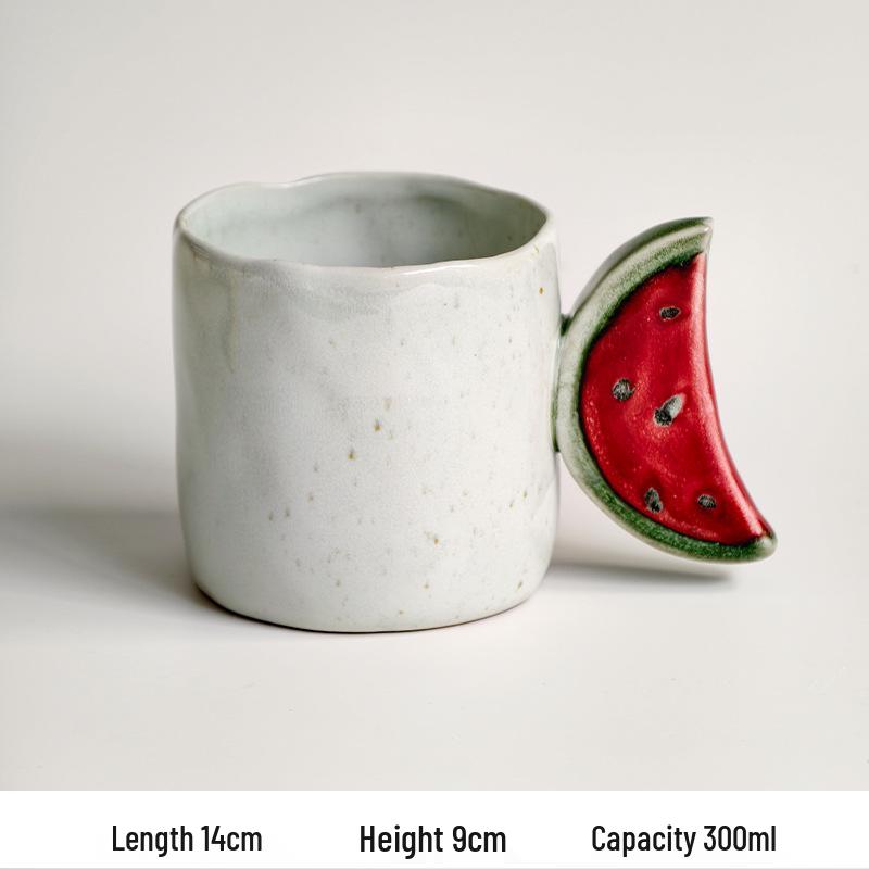 Guirong Ceramic Coffee Mug - Banana Watermelon Design, Perfect for Couples and Original Birthday or Wedding Gift 200ml
Guirong Ceramic Coffee Mug - Banana Watermelon Design, Perfect for Couples and Original Birthday or Wedding Gift 200ml