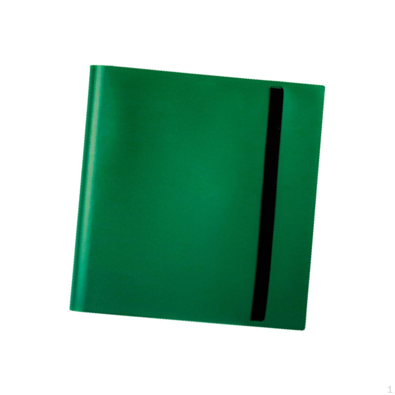 Папка для карточек 12 карманов Хранение карточек 480 Защита боковой загрузки зелёный
Папка для карточек 12 карманов Хранение карточек 480 Защита боковой загрузки зелёный