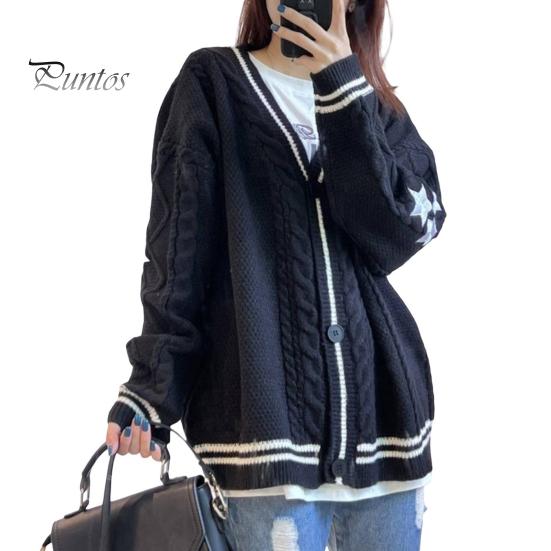 Женский свитер, пальто с V-образным вырезом, длинный рукав, однобортный вязаный кардиган, пэчворк, цветная вышивка, узор в виде звезды, свободный крой, трикотаж S темно-синий
Женский свитер, пальто с V-образным вырезом, длинный рукав, однобортный вязаный кардиган, пэчворк, цветная вышивка, узор в виде звезды, свободный крой, трикотаж S темно-синий