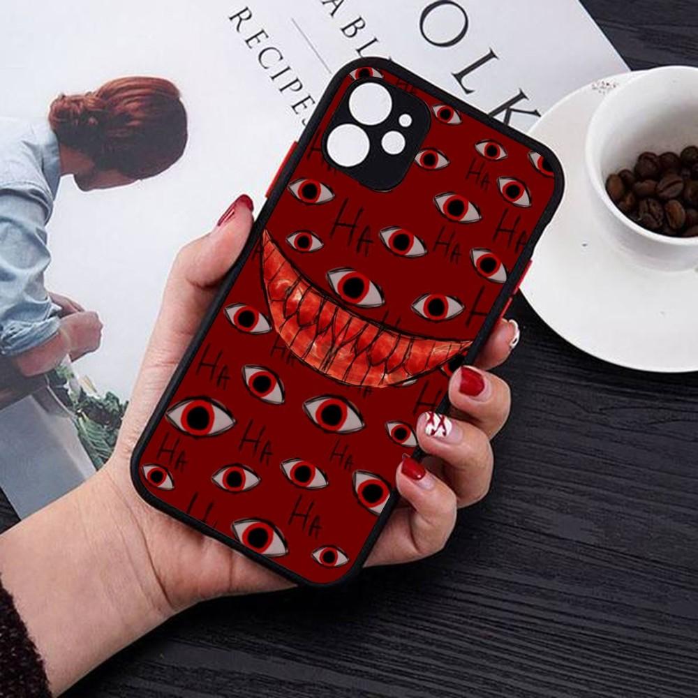 Spooky Scary Red Eye Pattern Phone Case For IPhone 14 11 12 13 Mini Pro Max 8 7 Plus X XR XS MAX Translucent Matte Cover iphone 14
Spooky Scary Red Eye Pattern Phone Case For IPhone 14 11 12 13 Mini Pro Max 8 7 Plus X XR XS MAX Translucent Matte Cover iphone 14