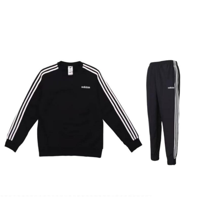 Adidas Autumn Logo Pattern Crew Neck Pullover Long Sleeve Sweatshirt Set Men sweatshirt Black DQ3083+DZ8488 XS
Adidas Autumn Logo Pattern Crew Neck Pullover Long Sleeve Sweatshirt Set Men sweatshirt Black DQ3083+DZ8488 XS