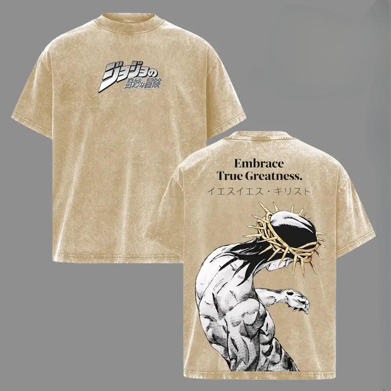 JoJo s Bizarre Adventure Anime Clothing Men Women Oversized T-shirts Vintage Washed T Shirt Casual Cotton Tshirt Harajuku Tops XXL бежевий
JoJo s Bizarre Adventure Anime Clothing Men Women Oversized T-shirts Vintage Washed T Shirt Casual Cotton Tshirt Harajuku Tops XXL бежевий
