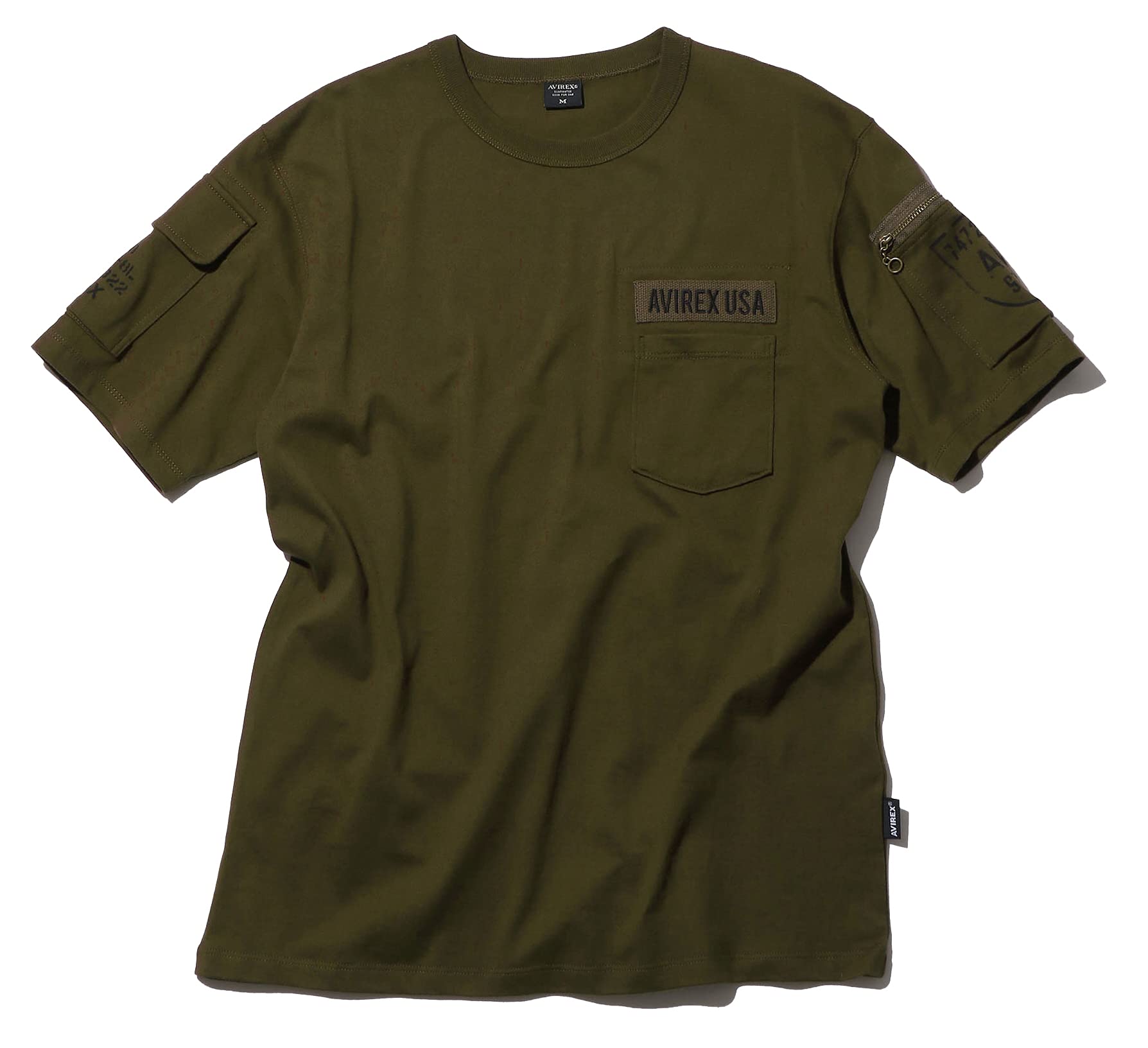 AVIREX FATIGUE T-SHIRT men s XL 075 olive
AVIREX FATIGUE T-SHIRT men s XL 075 olive