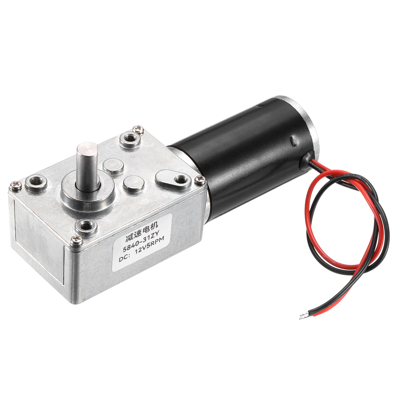 uxcell DC 12V 5 RPM Reversible Worm Reduction 8mm D Shape Shaft High Torque Gearbox Reduction Electric Motor for Sweeper Printer Oven Motor,
uxcell DC 12V 5 RPM Reversible Worm Reduction 8mm D Shape Shaft High Torque Gearbox Reduction Electric Motor for Sweeper Printer Oven Motor,
